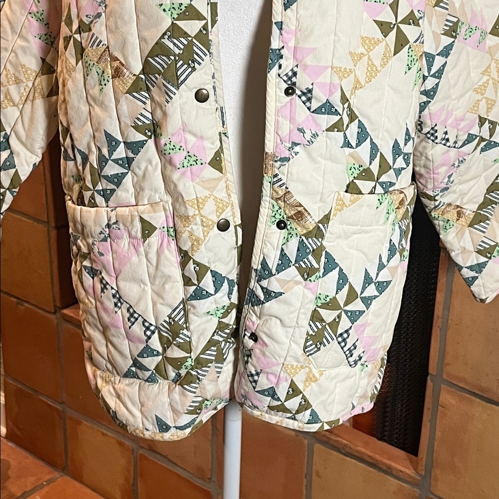 Universal Thread Women's Quilted Button-front Jac… - image 3